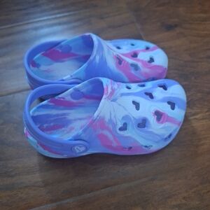 Skechers Purple and Pink Sandals with Vibrant Design